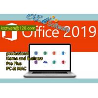 Quality Genuine Windows Office 2019 Product Key Card Box Home Business Pro Version for sale
