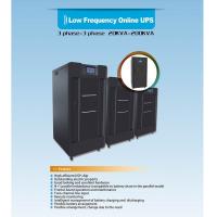 China Low Frequency Three Phase Online Ups , Online Double Conversion Ups With LCD Display factory