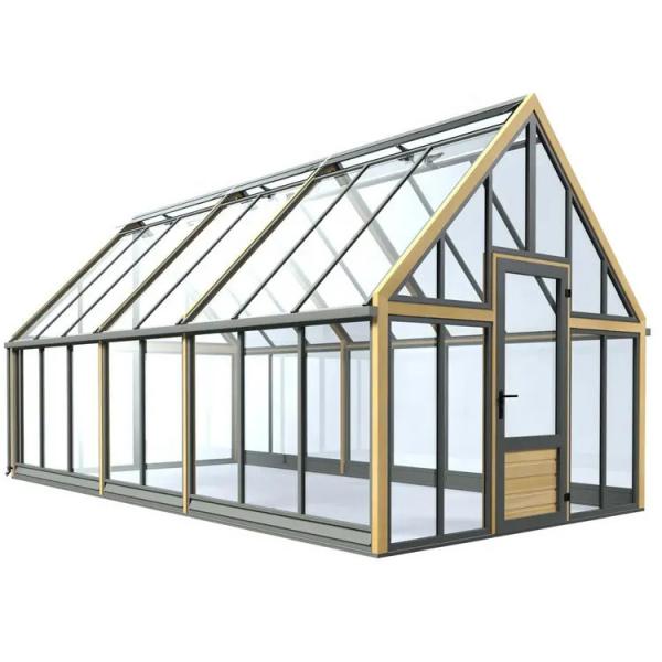 Quality Backyard Light Dep Greenhouse For Vegetables With Roof Ventilation System for sale