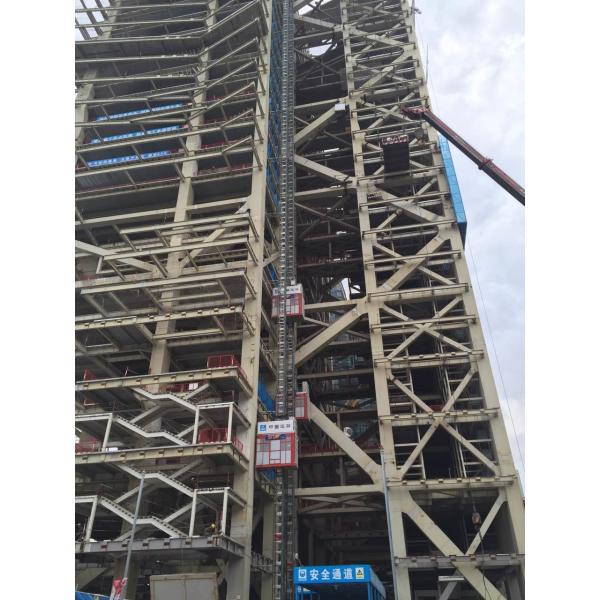 Quality SC160/160 Building Construction Hoist 96m/Min Construction Hoist Elevator for sale