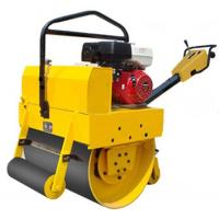 Quality 5.5HP Small Road Roller , 30KN Exciting Force Vibratory Manual Road Roller for sale