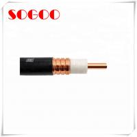 China Super Flexible 7/8'' Rf Cable 50 Ohms / Helical Corrugated Coaxial Feeder Cable factory