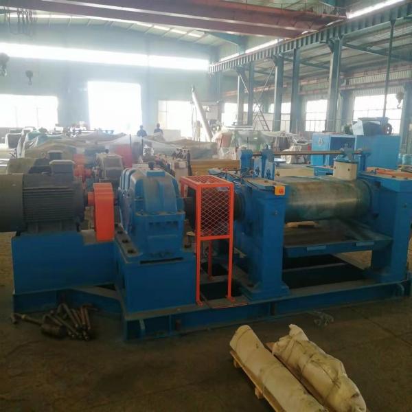 Quality 55kW Two Roll Rubber Refiner Mill Rubber Process Machine Tyre Refinery for sale