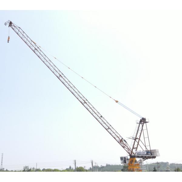 Quality 60m jib flat top Tower Crane 8 ton for sale