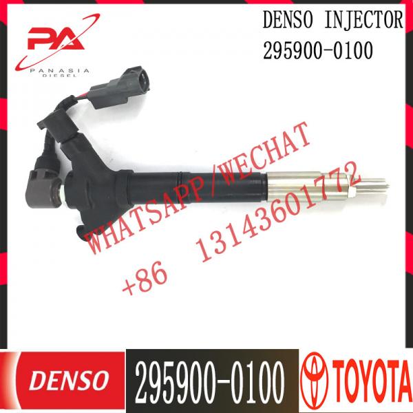 Quality 295900-0100 295900-0020 TOYOTA Diesel Fuel Injectors 23670-26020 23670-26011 for sale