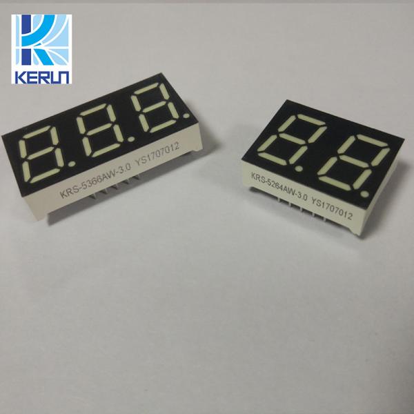 Quality Electric Oven Microwave 7 Segment Numeric Display 3 Digit Anti Moisture 9.2mm Height for sale