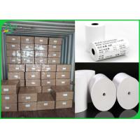 China 640mm 860mm Jumbol Roll 55gr 58gr 65gr Thermal POS Paper Roll For POS Terminal for sale