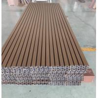 China Exterior cladding soundproof outdoor plastic composite garden waterproof outdoor grooved wood siding factory