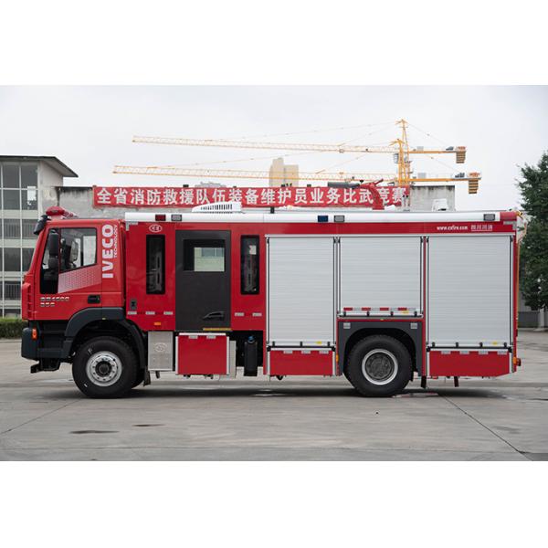 Quality SAIC-IVECO 6T CAFS Water Foam Tank Fire Engine Specialized Vehicle Good Price for sale