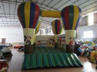 China 4 x 5m Kids Inflatable Bounce House / Blow Up Balloon Jump Ramp Platform Mickey Mouse Jump House factory