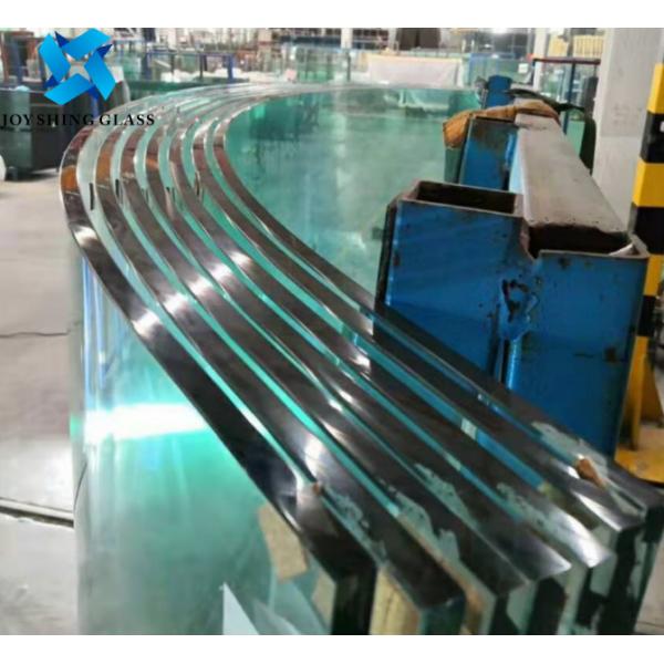 Quality Oversize Clear Curved Tempered Glass Insulated Bent Safety Toughened Glass for sale