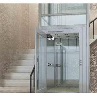 Quality 8 Floors Residential Elevators Glass Type Gearless Traction Lift for sale