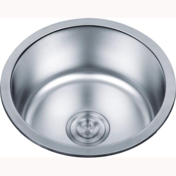 Quality PSON Round Undermount Stainless Steel Kitchen Sink 410*410*200mm for sale