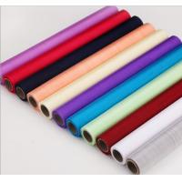 China Woven Organza Tulle Rolls with Density 28E for Wedding Dress factory