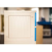 China Keyless 8 Tier Home Storage Lockers Bule Door Small Lockers For Employees factory