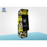 China Condoms Corrugated Retail Display Stands Yellow Recyclable With 4 Shelves factory