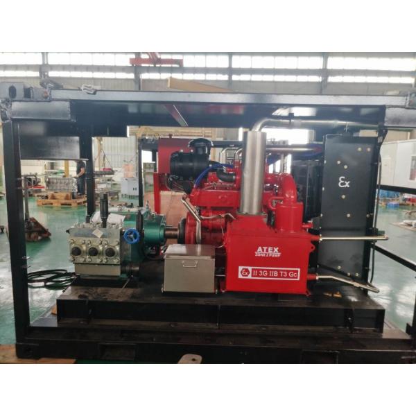 Quality ATEX Zone 2 High Pressure Water Jet Pump With DNV Lifting Frame Explosion Proof for sale