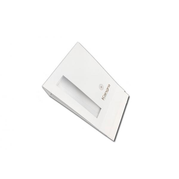 Quality White Collapsible Gift Boxes , Foldable Paper Box With Magnet And Window for sale