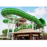 Quality Large Custom Water Slides / Water Amusement Play Equipment For Families By Raft for sale