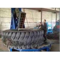 Quality 60KW Scrap Tire Shredder Tyre Crushing Machine Full Automatic for sale