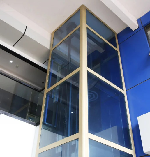 Quality Glass Door Panoramic Elevator Without Pit 250kg 3 Persons for sale