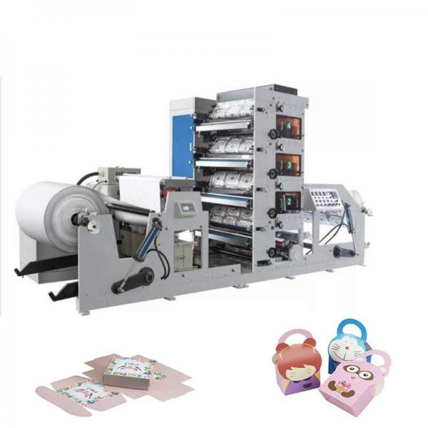 Quality 4 Colors 50m-60m/Min Paper Cup Printing Machines Full Automatic for sale
