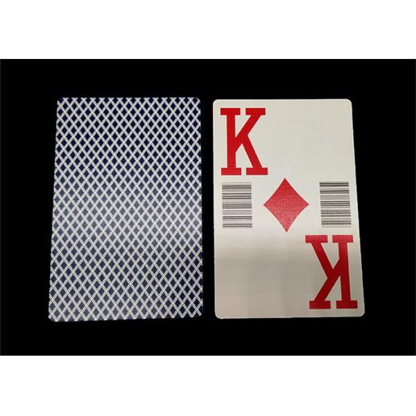 Quality Normal Type Waterproof Pure Plastic Poker Cards High End for Casino for sale