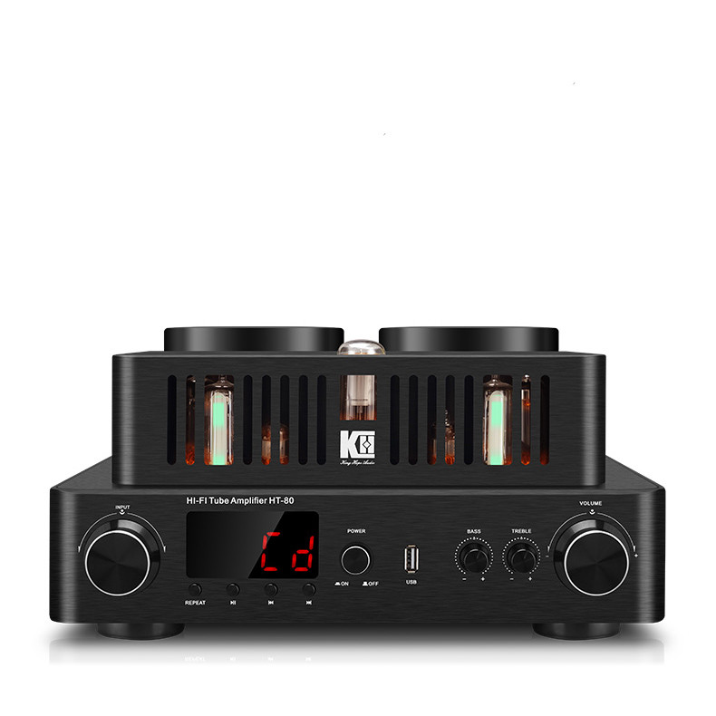 China Customized Vacuum Power Home Stereo Tube Amplifier Aluminum Alloy Material factory