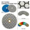 China Dry Diamond Flexible Polishing Pads for Granite Marble Ceramic factory