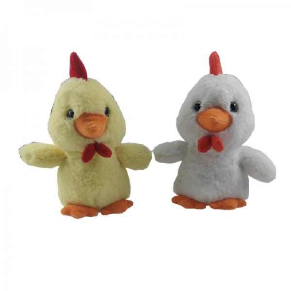 Quality 23cm 9.06 In Easter Plush Toy Polish Chicken Stuffed Animal With Sound for sale