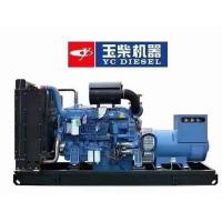 Quality Custom Color YUCHAI Diesel Generator Set Three Phase Witn AC Alternator for sale