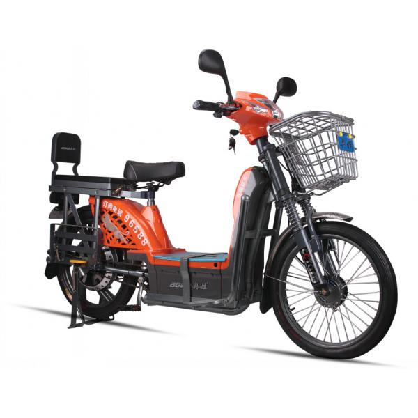 Quality 450 Watts Adult Electric Bike 60V 20Ah Lead Acid Battery , Long Range Electric Bicycle for sale