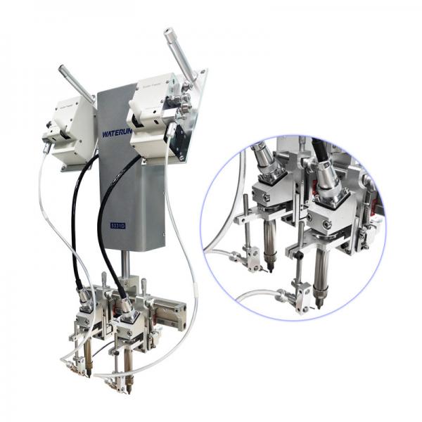 Quality Rotating Automatic Soldering Machine Double Platform For Industrial Electronic for sale