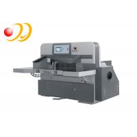 Quality Automatic Programmed Paper Cutting Machine With 10inch Touch Screen Computer for sale