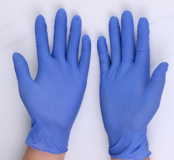 China Wholesale high quality white Latex Gloves Powder Free Laboratory Disposable examination Gloves for sale