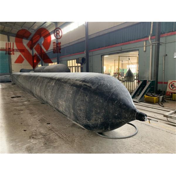 Quality Cylindrical Ship Launching Airbags , Safety Lifting Boat Recovery Airbags for sale