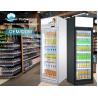 China Upright 450L Freezing Ice Cream Glass Door Showcase Freezer factory