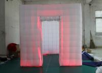 China Outdoor Inflatable Photo Booth Double Triple Stitches Customized Color factory