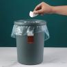 China Round Household Dustbins Plastic For Kitchen Living Room 23x30cm factory