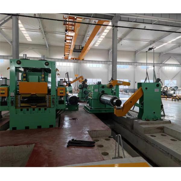 Quality High Speed Metal Cut To Length Machine Rotary Shear Flying Cut To Length Line 0.3-3 X 1600 for sale