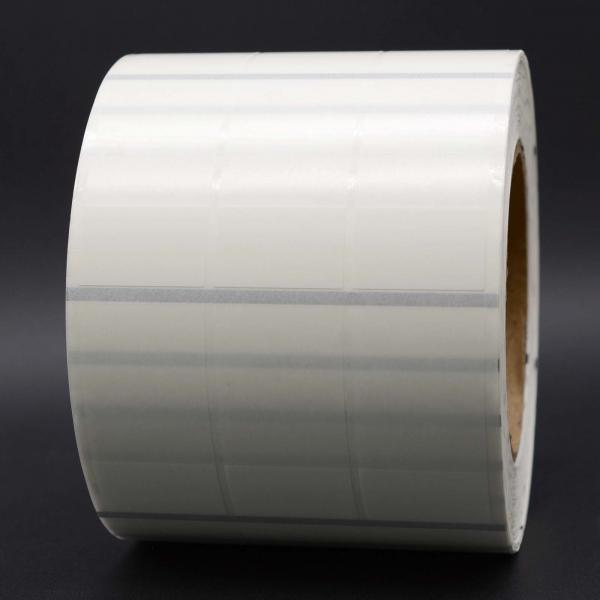Quality 30*60-19mm，1.5mil White Matte Translucent Water Resistant Vinyl Cable Label for sale