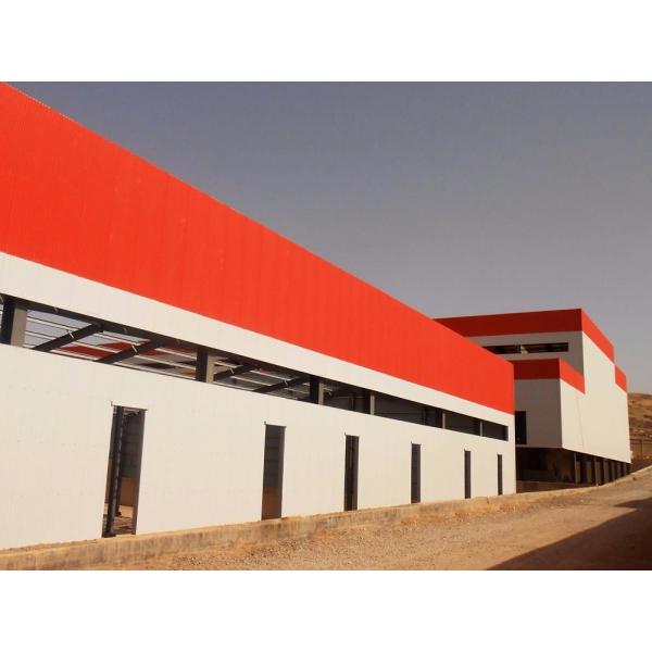 Quality prefabricated steel construction shed design building/sheep shed for sale
