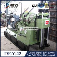 China DF-Y-42 diamond core drilling rig machine with diamond bits factory