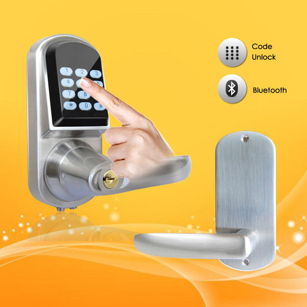 Quality Digital Fingerprint Door Lock System , Electronic Door Locks For Homes for sale