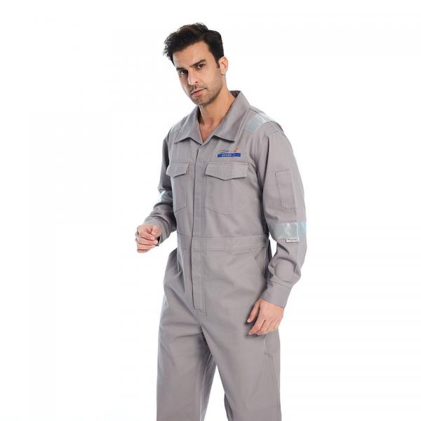 Quality Custom Industrial Worker Uniform Gas Station Workwear Overalls for sale