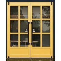 China Prehung Upvc Double Glazed Doors 64x80 Exterior French Doors for sale