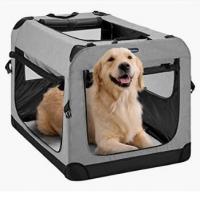 China Dog Cat Carrier Airline Approved Pet Carrier Expandable Soft Sided Dog Travel Carrier Bag Dog Saddle Bag Pack factory
