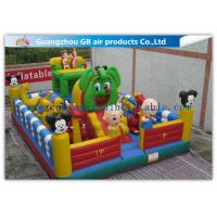 China Kids Inflatable Amusement Park Equipment , Inflatable Fun City For Toddlers for sale