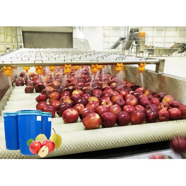 Quality Ss 304 Apple Processing Line / Fruit Jam Making Machine High Level Sanitation for sale