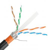 Quality Outdoor 23AWG Cat5e Lan Cable Cat6 Cat6A Cat7 Cat7A with PVC Jacket for sale